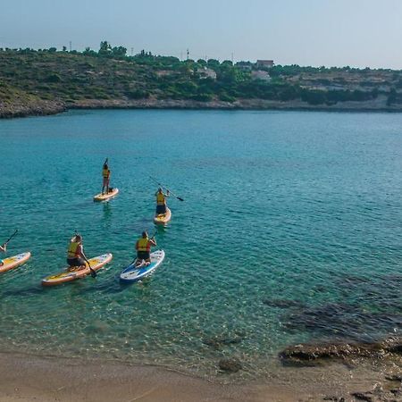 Olea Villas - Infinity Pool, Hot Tub, Sea Views Marathi  Exterior foto